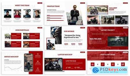 Culture - Bikers Powerpoint Template
