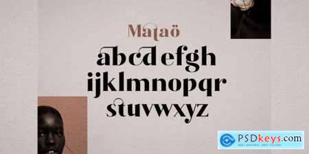 Matao Serif Complete Family