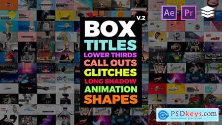 Videohive BOX Auto Resizing Titles Pack V2 24346451