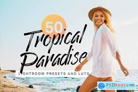 50 Tropical Lightroom Presets and LUTs