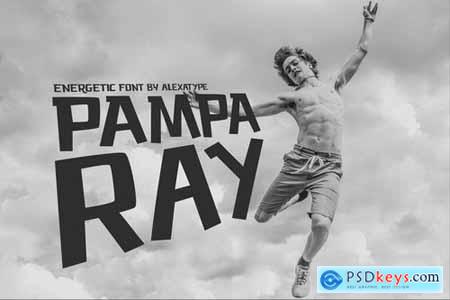 PAMPARAY - Energetic Font