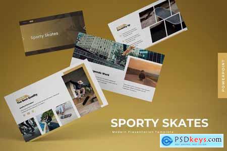 Sporty Skate - Powerpoint Google Slides and Keynote Templates