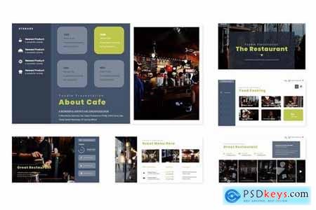 The Restaurant - Powerpoint Google Slides and Keynote Templates