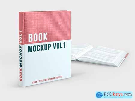 Hardcover Books Mockup 219434547