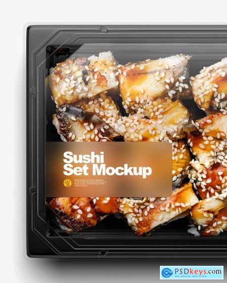 Sushi Set Mockup 51418
