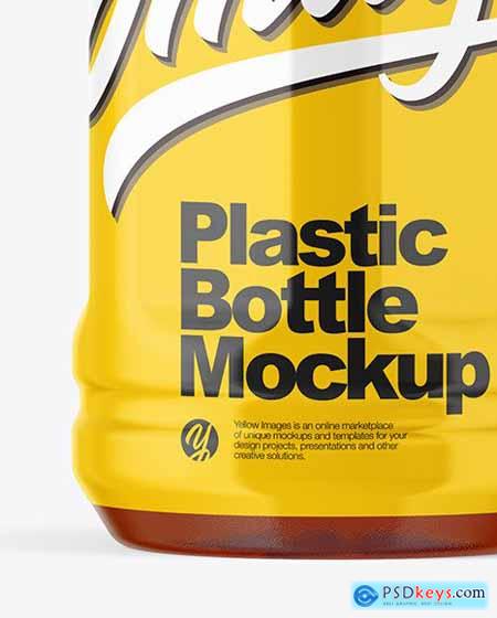 Tea Plastic Bottle Mockup 51430