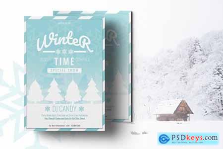 Winter Flyer Template