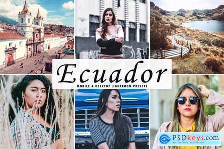 Ecuador Mobile & Desktop Lightroom Presets