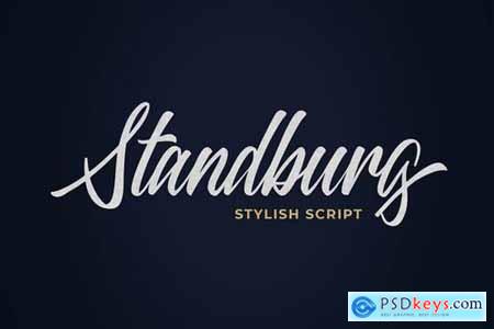 Standberg Script Font
