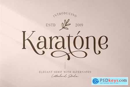 Karatone - Elegant Serif 4416976