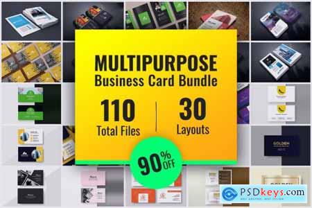 30 Multipurpose Business Card Bundle 4308218