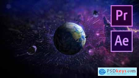 Videohive Space Logo Reveal 22060296