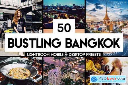 50 Bangkok Lightroom Presets & LUTs