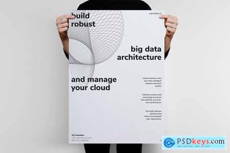 Big Data Poster Template 03