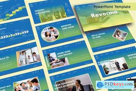 REVORMA - Business Powerpoint Google Slides and Keynote Templates