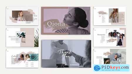 QIONA - Fashion Powerpoint Google Slides and Keynote Templates