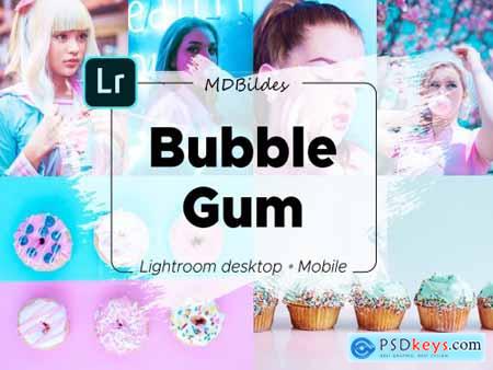 Lightroom Preset, Bubble Gum, Mobile 4415304