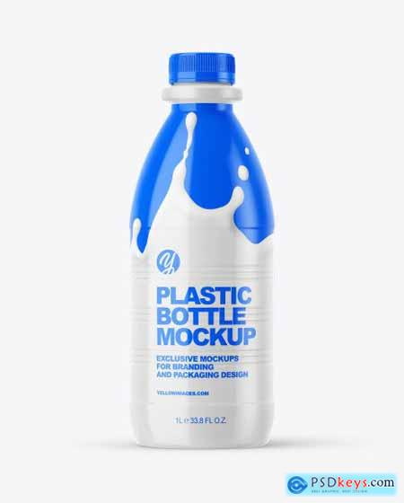Download Dairy Bottle With Glossy Shrink Sleeve Mockup 51711 Free Download Photoshop Vector Stock Image Via Torrent Zippyshare From Psdkeys Com
