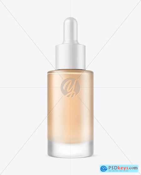 Frosted Glass Dropper Bottle Mockup 51532 » Free Download Photoshop Vector Stock image Via ...