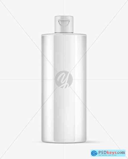 Clear Plastic Bottle Mockup 51518