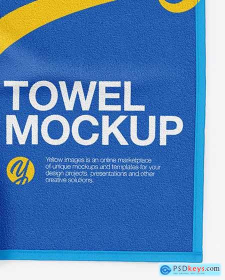 Beach Towel Mockup 51508