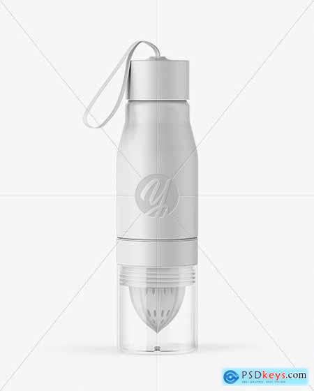 Matte Water Bottle Mockup 51552