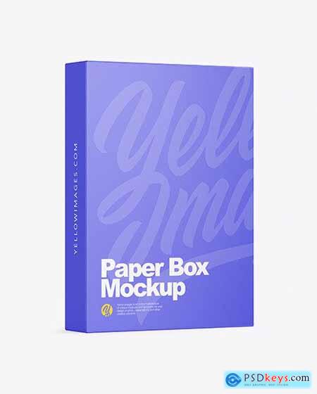 Paper Box Mockup 51505