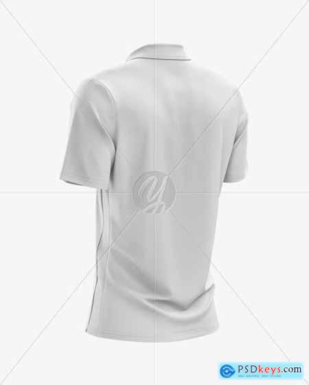 Men’s Polo T-shirt Mockup 51443