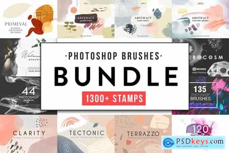 All Photoshop Stamp Brushes Bundle 4319870