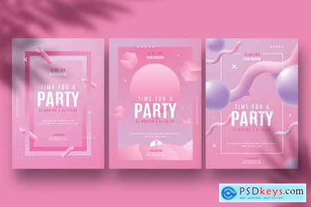 Modern Abstract & Colorful Flyer Templates