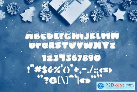 Frosty Joy Hand Drawn Display Font 4434565