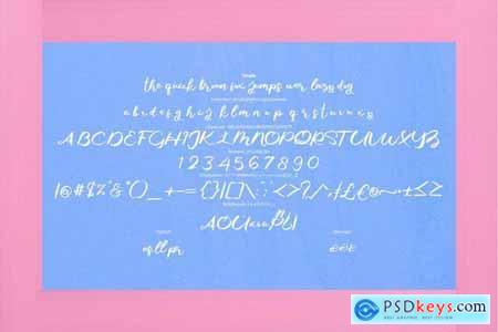 Giji Modern Script Style Font 4426087
