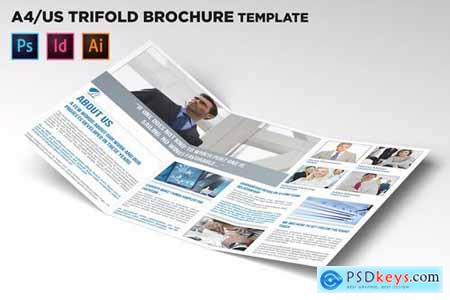 Marketing Trifold Brochure Template