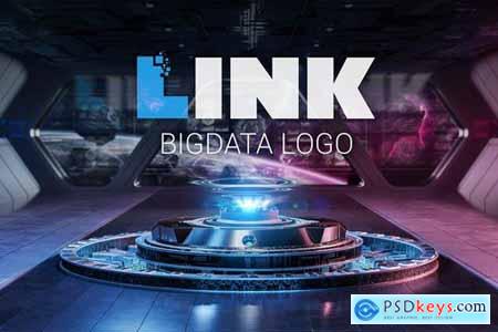 Letter L Big Data Logo