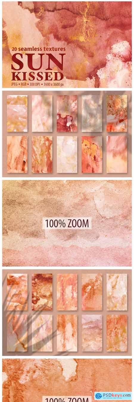20 Seamless Watercolor Textures 2128486