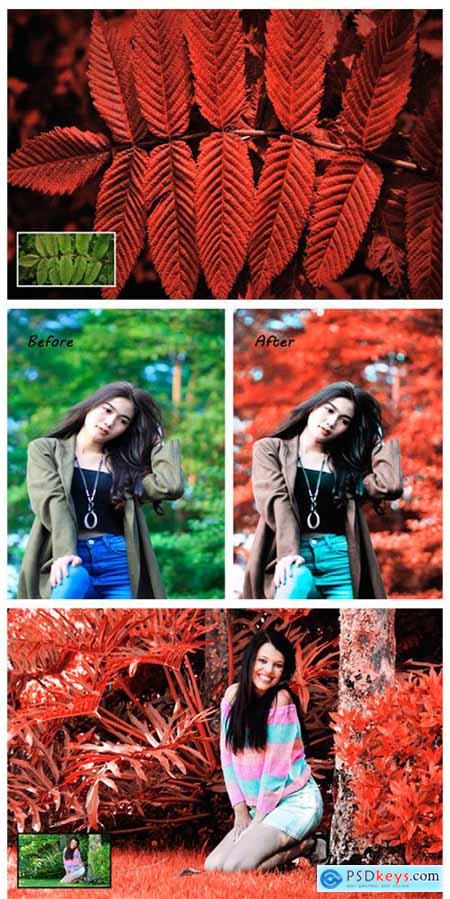 Red Color Effect Ps Action 2127499