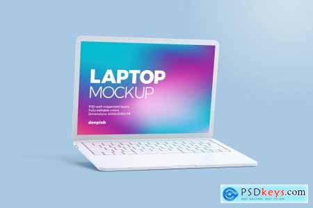 Macbook Pro Clay Mockup set 4430877