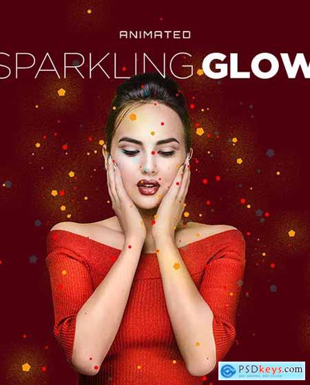 Sparkling Glow Animated Action 24823290