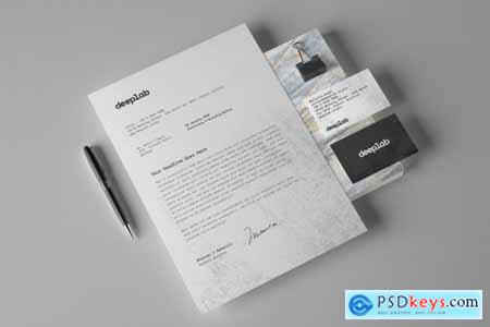 Stationery Branding Mockup Set 4433972