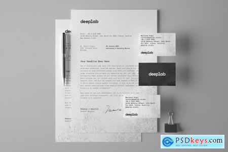 Stationery Branding Mockup Set 4433972