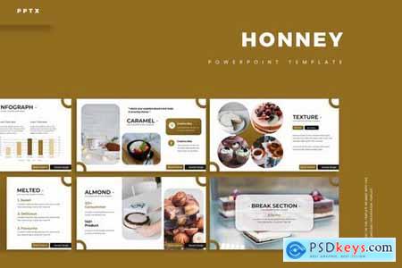 Honney - Powerpoint Google Slides and Keynote Templates