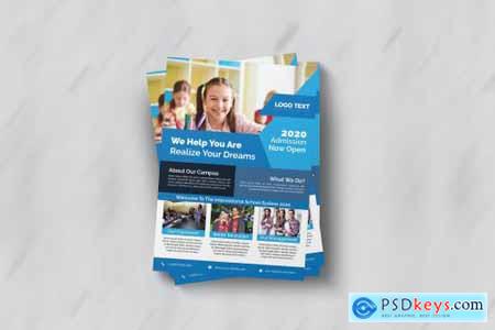 Admission Flyer Templates 4409476