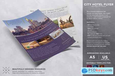 City Hotel Flyer Template