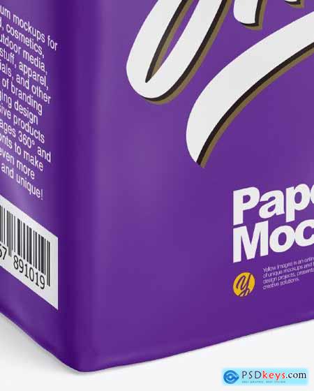 Paper Food Bag Mockup 53389