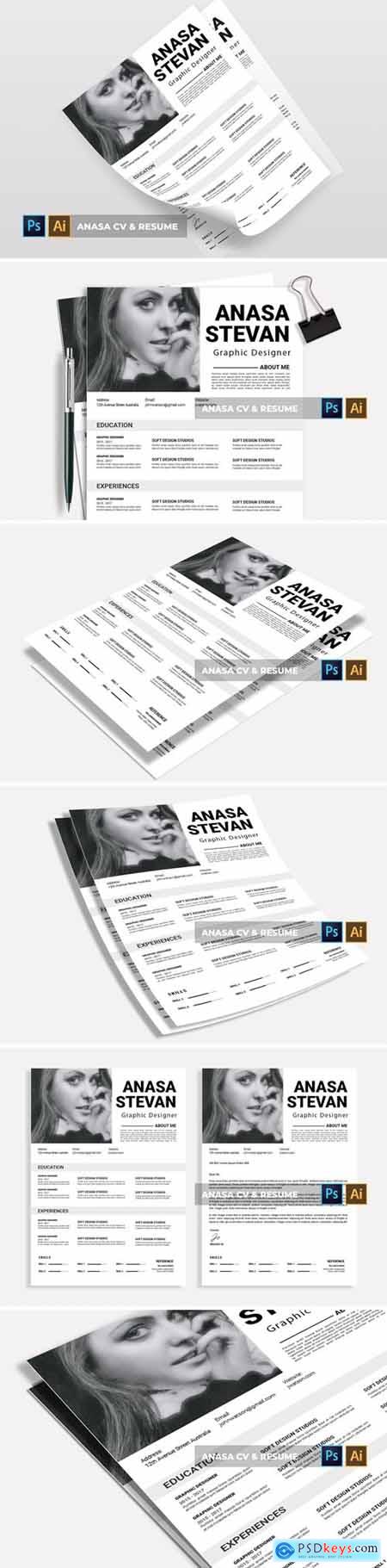 Anasa - CV & Resume