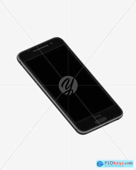 Carbon Gray HTC A9 Phone Mockup 51707