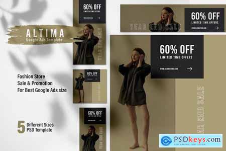 ALTIMA Fashion Store Google Ads Web Banner