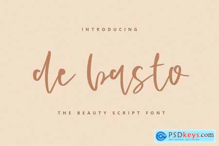 De Basto - A Beauty Script Font