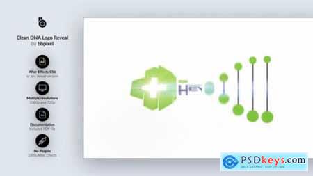 Videohive Clean DNA Logo Reveal 15265184