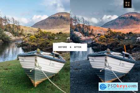 4 Cinematic Lightroom Presets Pack 3861371